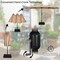 Costway 15 Ft Patio Double Sided Umbrella Outdoor Market Umbrella BeigeTanOrangeBurgundy